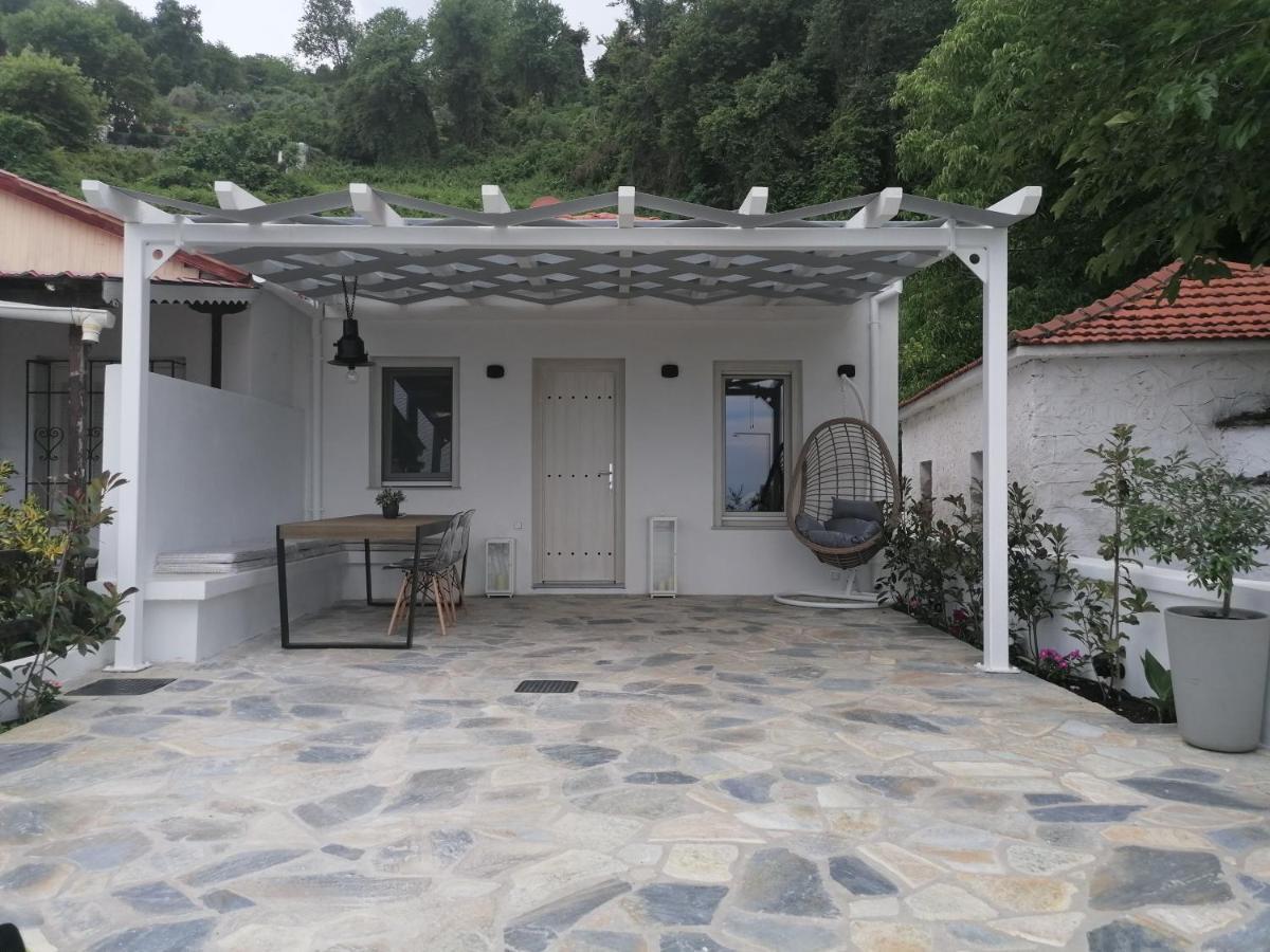 Yalos Luxury Home Agioi Saranta Exterior foto