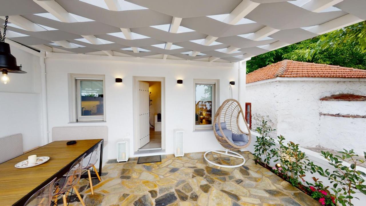 Yalos Luxury Home Agioi Saranta Exterior foto