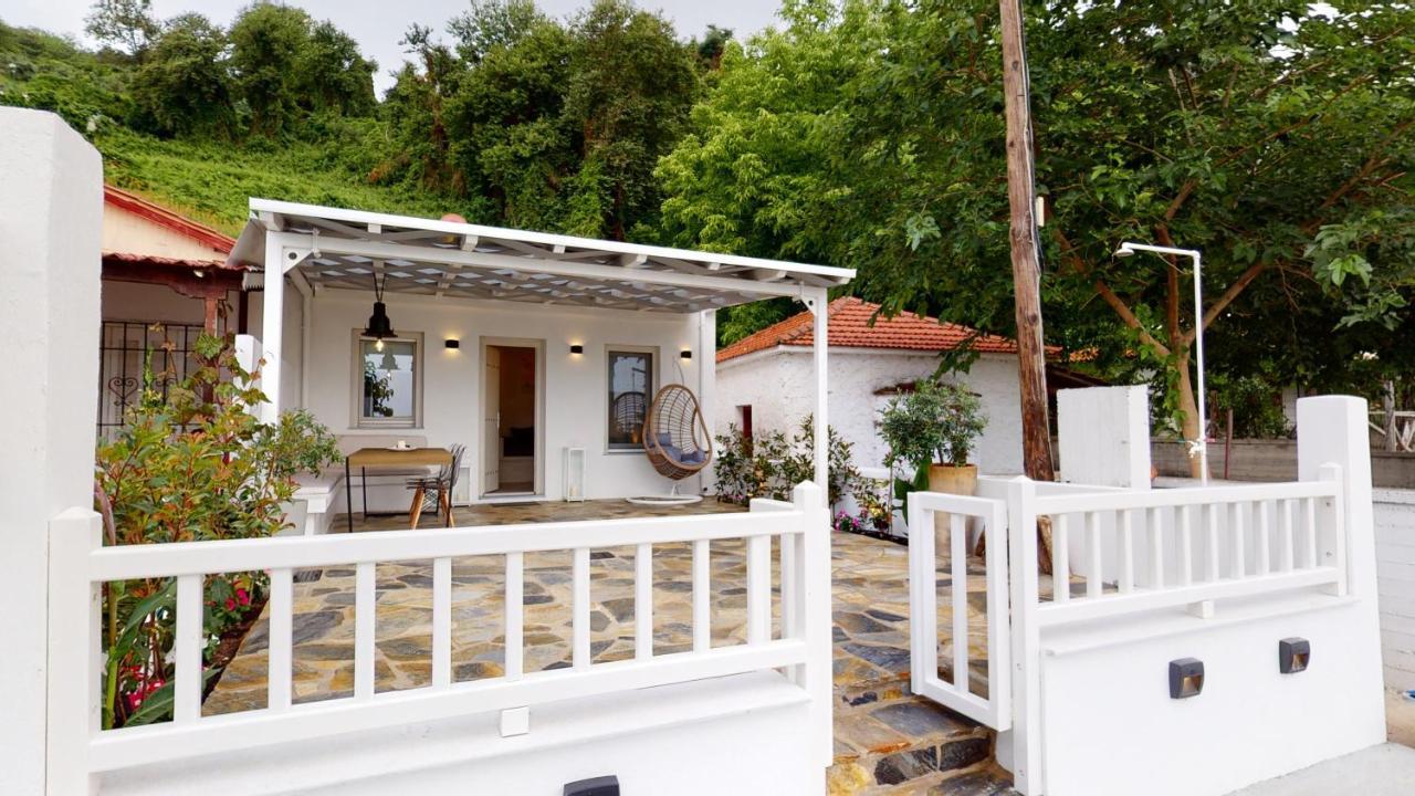 Yalos Luxury Home Agioi Saranta Exterior foto